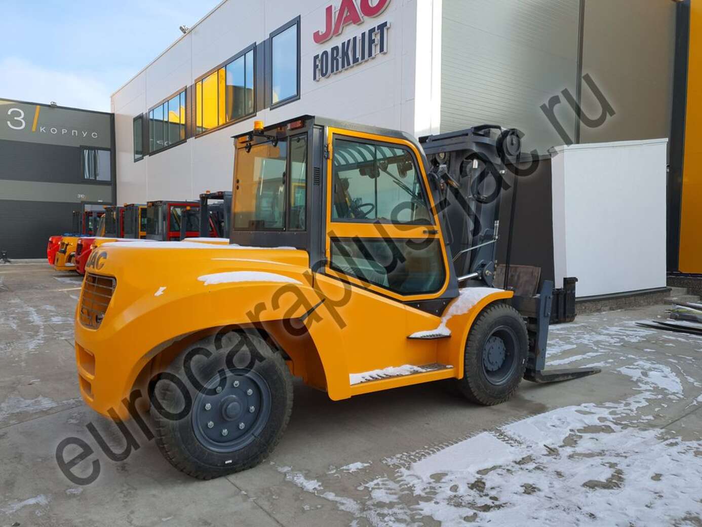 Дизельный вилочный погрузчик JAC CPCD100J Euro